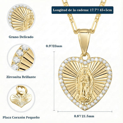 Collar Virgen de Guadalupe